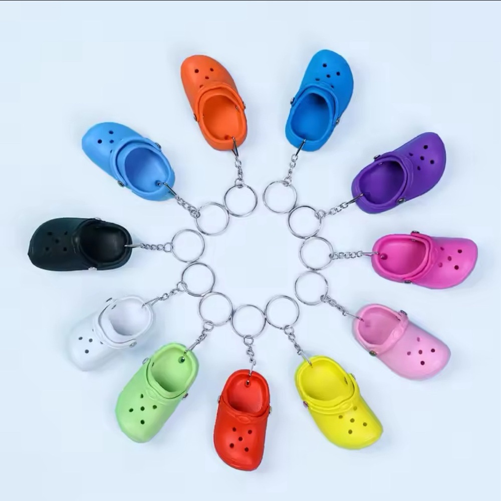 Mini keychains Crocs